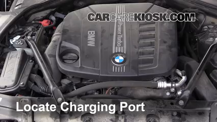 2014 BMW 535d xDrive 3.0L 6 Cyl. Turbo Diesel Climatisation Ajouter du réfrigérant